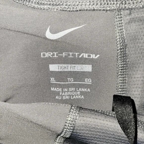 Nike Pro Dri-FIT ADV Recovery Tights workout Mens Size XL DD1705 068 Grey New - Picture 8 of 12